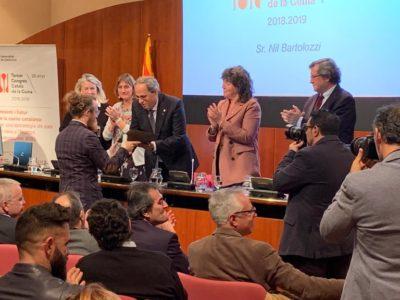 El vespellenc Nil Bartolozzi, distingit en el III Congrés Català de Cuina