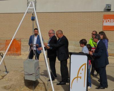 El Catllar posa la primera pedra de l’ampliació del seu complex educatiu