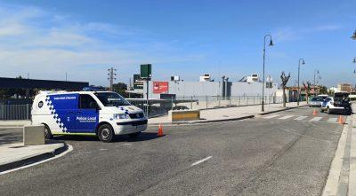 Dispositiu policial especial pel pont del Primer de maig a Roda de Berà