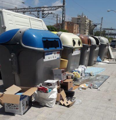 Torredembarra ha hagut de fer una actuació extraordinària de recollida de residus per l’invicisme