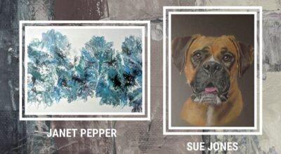 Mostra de pintura de Janet Pepper i Sue Jones al Centre Cultural del Catllar