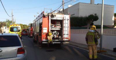 Un incendi en un habitatge dels Munts permet descobrir una plantació de marihuana