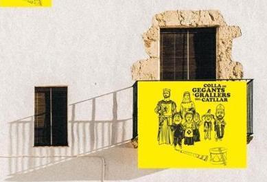 La Colla de Gegants i Grallers del Catllar engega la campanya ‘Cap balcó sense #banderagegantera!’