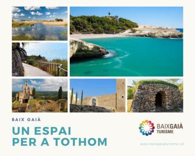 El Baix Gaià promociona el nou web turístic i edita un plànol de rutes