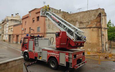 Despreniment  en una casa i incendi en un restaurant aquest divendres a la Pobla