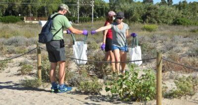 Es recullen gairebé uns noranta quilos de residus als Muntanyans i al Roquer dins de la jornada ‘European Clean Up’