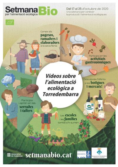 Torredembarra se suma a la ‘Setmana Bio per l’alimentació ecològica’ amb la difusió de vídeos a les xarxes socials