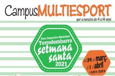 Fins al 24 de març, obertes les inscripcions per al Campus Multiesport de Setmana Santa