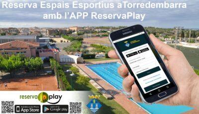 La reserva de carrers de la piscina municipal de Torredembarra es podrà fer a través de l’aplicació de mòbil Reservaplay