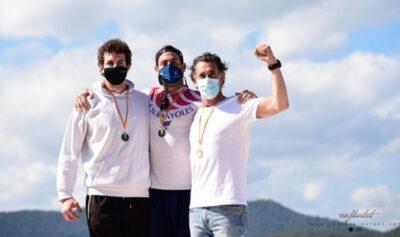 Bronze del torrenc Jordi Borràs en el Campionat de Catalunya de piragüisme