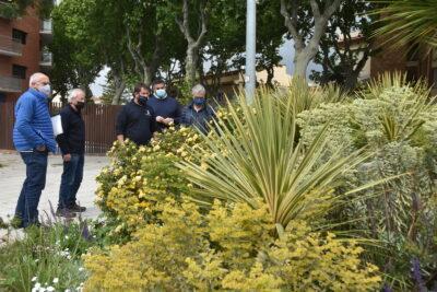 El jurat de Viles Florides visita Torredembarra per avaluar les iniciatives en matèria d’espais verds públics