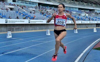 Marta Camps es penja dues medalles d’or en Campionat d’Espanya Màster d’Atletisme