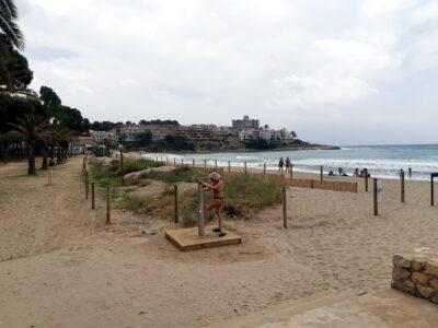 Tret d’inici a la temporada de platja a Altafulla després de diverses actuacions aquest hivern