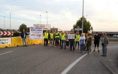 L’adéu als blocs de formigó de la rotonda de l’autopista AP-7 ja té data: el 31 d’agost