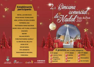En marxa la segona gimcana comercial de Nadal per a infants i joves a Roda de Berà