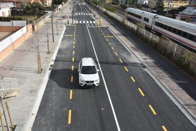 El tram remodelat del passeig Miramar finalment s’obre parcialment a la circulació