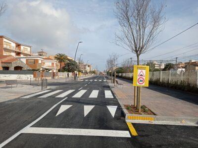 S’endarrereix uns dies la reobertura del passeig Miramar a causa de Telefónica