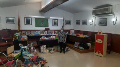Creixell recull gairebé 200 joguines solidàries per a nens i nenes de famílies vulnerables del municipi
