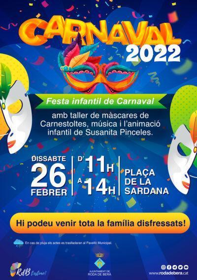 Roda de Berà prepara un Carnaval alternatiu amb una festa adreçada a les famílies