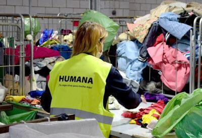 Els contenidors d’Humana recuperen més de 20 tones de tèxtil usat a Roda de Berà al 2021