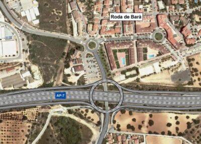 El Baix Gaià disposarà de dos nous accessos a l’autopista AP-7