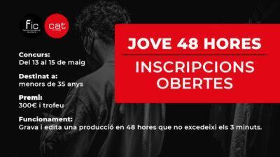 Obertes les inscripcions de la categoria més fresca del FIC-CAT, la Jove 48 Hores