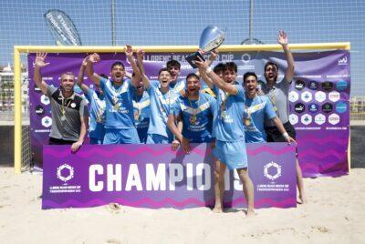 El Roses Platja A, campió de la I Llorenç Beach Soccer després de derrotar el Cup CFP Torredembarra (4-2)