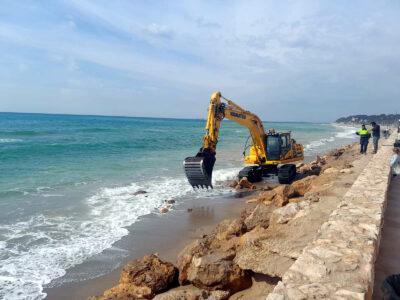 Es prioritza l’estabilització de la platja i el cordó dunar a Altafulla