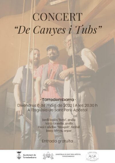‘De Canyes i Tubs’, aquest 6 de maig, a l’església de Sant Pere Apòstol