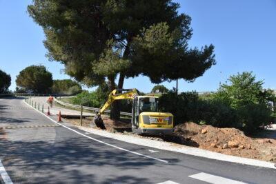 S’inicien les obres de construcció del carril bici i de vianants al pont de Clarà