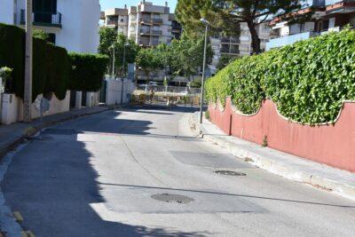 Comencen les obres de substitució de la canonada d’aigües residuals del carrer de la Martineta