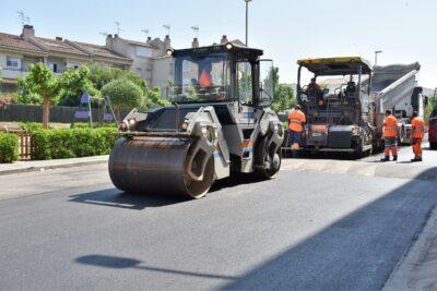 S’asfalten set carrers de Torredembarra amb una inversió de 90.000 euros