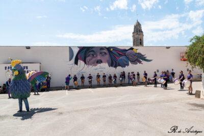 La Pobla de Montornès ja té el seu mural contra la violència de gènere