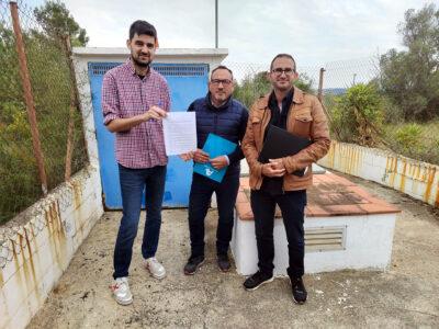 Signat el contracte de les obres d’interconnexió dels dipòsits de Sant Antoni i Brises del Mar d’Altafulla