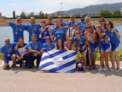 Dos bronzes dels Vogadors Baix a Mar en el Campionat de Catalunya de Llaüt Mediterrani