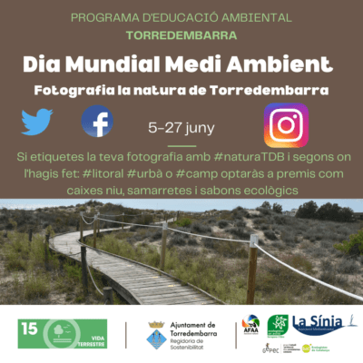 Torredembarra celebra el Dia Mundial del Medi Ambient amb un concurs de fotografia a les xarxes socials