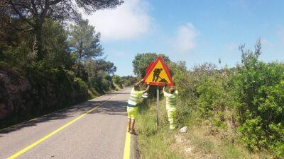 La Diputació inverteix 4,2 milions d’euros en la remodelació de la carretera TP-2039 de Tarragona al Catllar