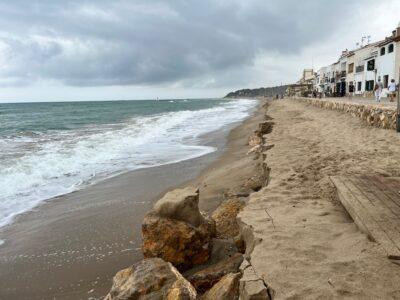 Nova aportació de sorra a la platja d’Altafulla: seran almenys 5.000 m3 el febrer