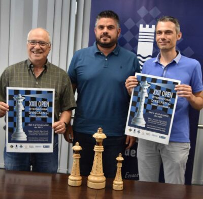 L’Open Internacional d’Escacs de Torredembarra torna a partir del 2 de juliol amb la 22a edició després de dos anys d’aturada per la Covid-19