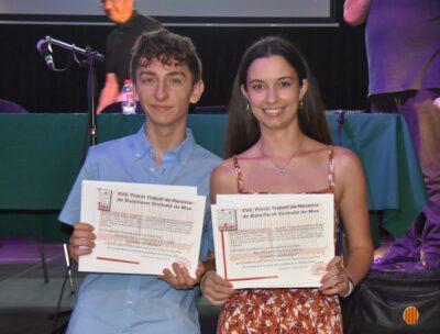 Àlex Cubells Pintado guanya el XV Premi Treball de Recerca de Batxillerat Sinibald de Mas