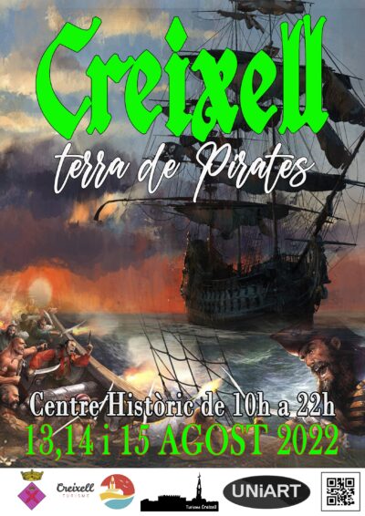 Del 13 al 15 d’agost els pirates envaixen Creixell