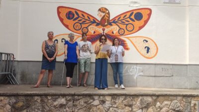 L’Agrupació de Dones del Catllar inaugura un mural a la plaça Pau Sulé Mensa