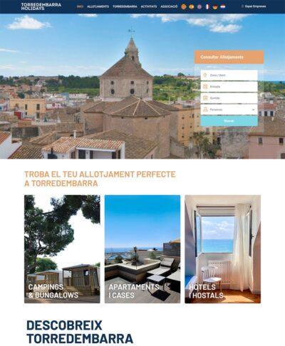 Neix ‘Torredembarra Holidays’, el portal web que aglutina l’oferta d’allotjament turístic del municipi