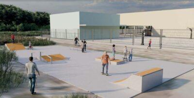 La Pobla de Montornès inicia la construcció del Skatepark situat al costat de l’escola Els Ametllers