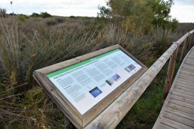 Es renova la cartelleria informativa de l’Espai d’Interès Natural dels Muntanyans