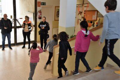Simulacres de situacions d’emergència als centres educatius de Torredembarra