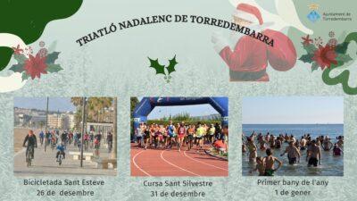 Participar al Triatló nadalenc de Torredembarra tindrà premi