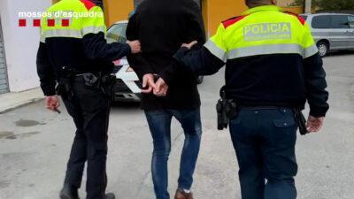 Detinguts quatre membres d’un grup criminal com a presumptes autors de set robatoris a domicilis del Catllar