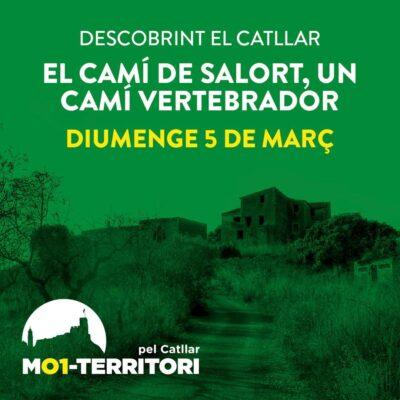 MO1-TE organitza una caminada el 5 de març per donar a conèixer el camí de Salort com a  eix vertebrador del Catllar
