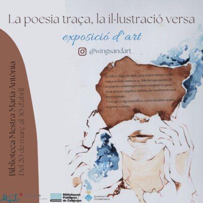 Exposició de l’artista torrenca Noa Mora a la Biblioteca Mestra Maria Antònia